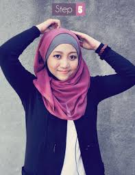 Cara memakai jilbab segi empat - Jilbab Baju Muslim