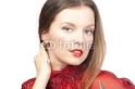 Woman with perfect make-up, close-up, isolated © Nika Novak #37470240 - See