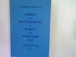 ZVAB.com: berthold grzywatz - arbeit und bevoelkerung im - 41433344