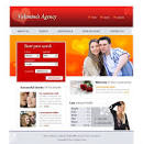 Valentine's Dating Agency Website Template | TemplatesBox Blog