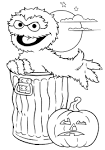 Sesame Street coloring page