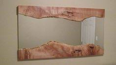 Wood Mirror - Item # 105- Live Edge Wall Mirror - Unique Mirror ...