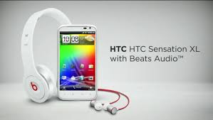 HTC Sensation XL with bundled Beats headset