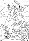 Wallace and Gromit coloring page