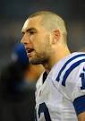 Quarterback Andrew Luck #12 of