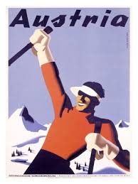 Austria Ski Vacation Giclée-Druck von Joseph Binder bei AllPosters. - binder-joseph-austria-ski-vacation