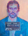 Mary Gibney, Mugshot paintings - MugshotsDennisHopper2