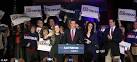 Michigan and Arizona primary results 2012: Mitt Romney celebrates ...