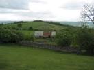 Barn near Tack Wood. Old dilapidated barn spotted from Offa's Dyke National - via Daymix