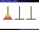 Towers of Hanoi - via Daymix