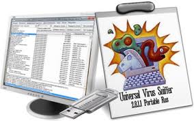 حصرياً العملاق في حذف الفيروسات Universal Virus Sniffer3.74