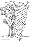 India coloring page