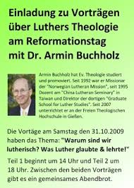 Einladung zu “Luther-Vorträgen” mit Dr. Armin Buchholz | lgvgh ...