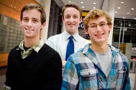 Ryan Melcher, Kai Neander and Chase Hardin – all enrolled in the Elliott School of International Affairs – were selected from a pool of 50 ... - SA-freshmen1_FR
