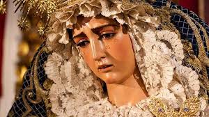La Virgen de la Hiniesta tras la restauración de Pedro Manzano. @HdadHiniesta. Sevilla / - virgen-hiniesta-restaurada-1--644x362
