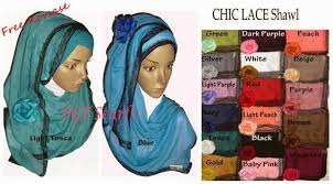 Chic LACE SHAWL | DISTRIBUTOR PASHMINA SHAWL KERUDUNG GROSIR ECER ...
