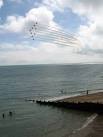 The Red Arrows Display Team flew in (punctually to the minute) to begin the - via Daymix