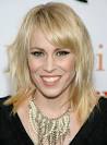 Natasha Bedingfield Medium, Straight, Blonde Hairstyle with Bangs ...