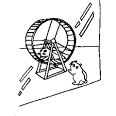 Hamster coloring page