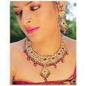 Kundan Meena Necklace Set - 905