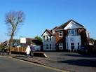 This large house on Saxonbury Rd has been converted to a Montessori school - via Daymix