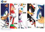 Papercraft - Sonic X Bookmarks - 4Kids TV
