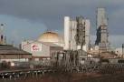 British Oxygen plant. A large plant set making liquid gases between Teesport - via Daymix