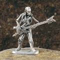 MUSIC GIFTS: GUITAR: FIGURINE: Skeleton Guitar Player Figurine ...