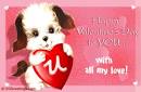 A Cute Valentine's Day Wish... Free Happy Valentine's Day eCards ...