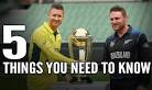 Australia vs New Zealand, ICC Cricket World Cup 2015, Final: 5.