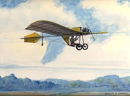 Hans Grade Monoplane, c.1909. Charles Hubbell. http://www2.hmc.edu. In September 1909, he made the first ... - grade_hubbell_1909_500