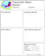 Classroom Newsletter Template   Teaching Helper   Classroom Updates