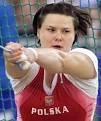 TOO SHORT: Kamila Skolimowska on her way to winning gold in the hammer throw ... - 1991597