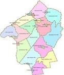 Hunterdon County, State of New Jersey - Map