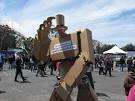 Amazing Giant Cardboard Robot Costume