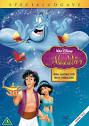 Danish dvd cover for Aladdin