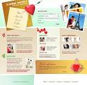 website template for Dating #