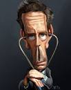 House M.D. caricature by ~nelsonsantos on deviantART