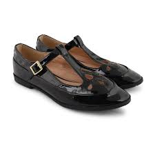 New Dolcis Ladies Comfortable T Bar Geek Shoes Office Work Mary ...