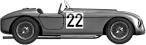 CAR blueprints - 1949 Ferrari 166 S Le Mans Cabriolet blueprint