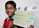 Bright spark: Tarun Sanjeev.