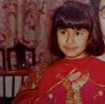 Sophia as a child