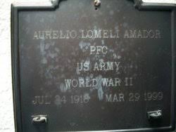 PFC Aurelio Lomeli Amador (1918 - 1999) - Find A Grave Memorial - 278045_133144836717