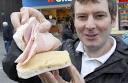 Paul Irwin's heartfelt plea has the Geordie classic 'Ham and Pease Stottie' ... - paul-irwin-s-heartfelt-plea-has-the-geordie-classic-ham-and-pease-stottie-back-on-the-menu-at-gregg-s-stores-in-the-city-205171428