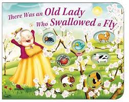 Image result for there was an old lady who swallowed a fly