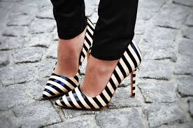 Stripes #Striped #Heels & Wedges | What i love!! | Pinterest ...