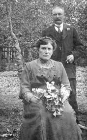 108-0003 Hermann und Maria Liedtke, geb. Vogel im August 1914 in ...