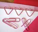 Heart-shaped paper clips | How About Orange