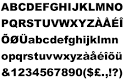 Identifont - Arial Black