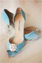 Blue Wedding Shoes Perfect Matches for Your Wedding Dresses
